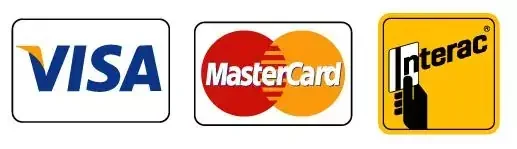 Visa, Mastercard and Interac